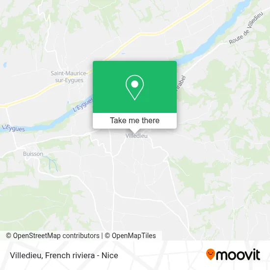 Villedieu map