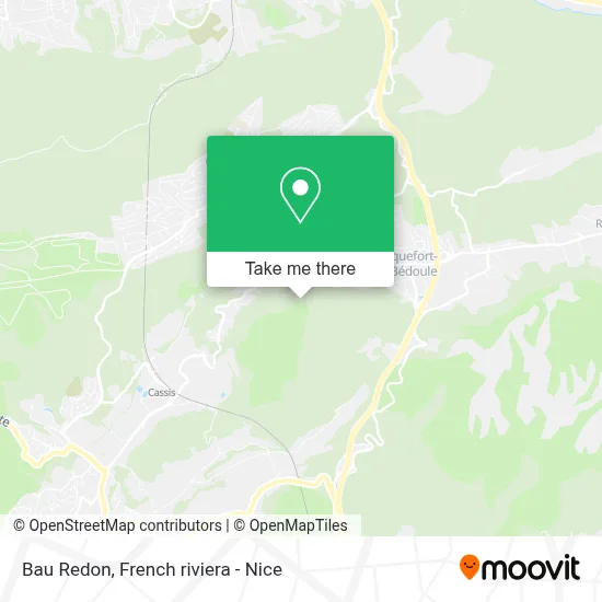 Bau Redon map