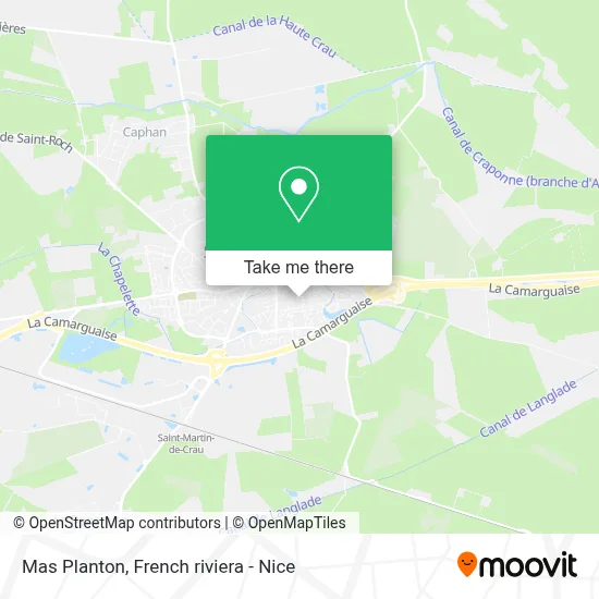 Mas Planton map