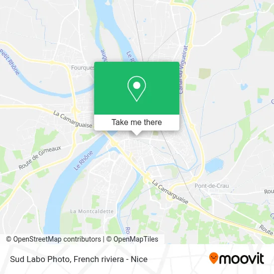 Sud Labo Photo map