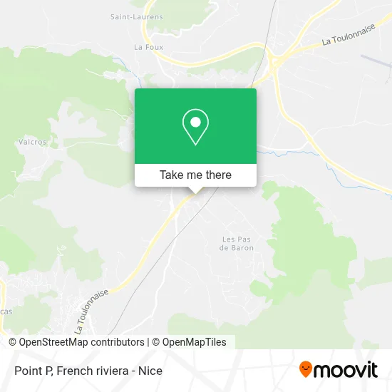 Mapa Point P