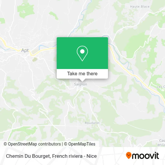 Chemin Du Bourget map