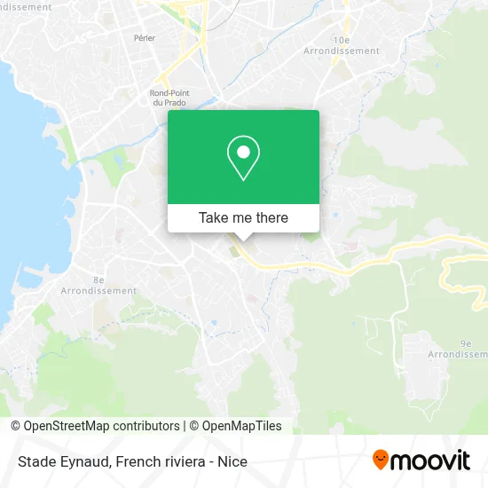 Stade Eynaud map