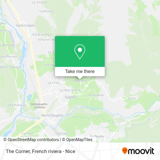 Le Coin map