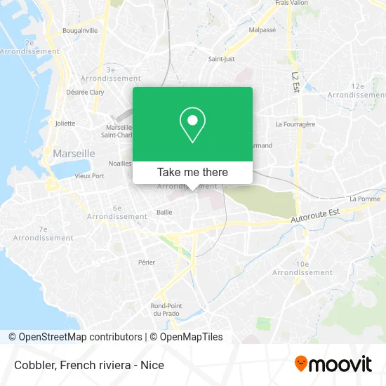 Cordonnier map