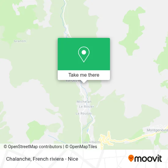 Chalanche map
