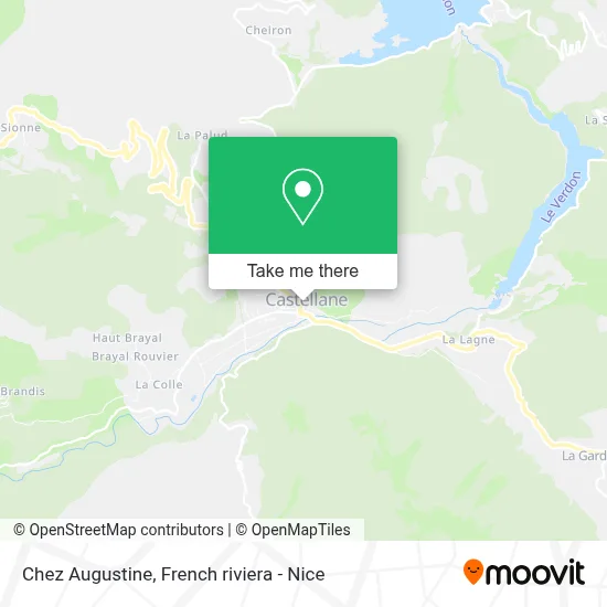 Chez Augustine map