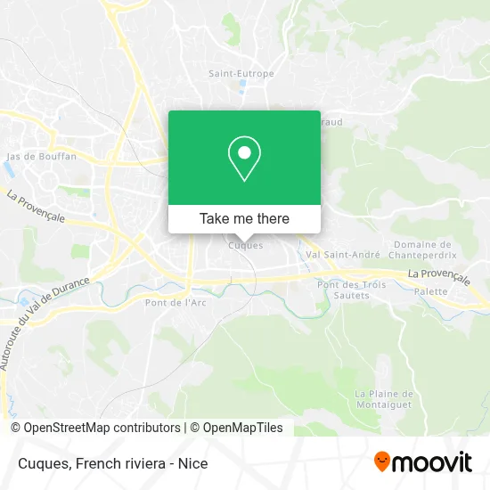 Cuques map