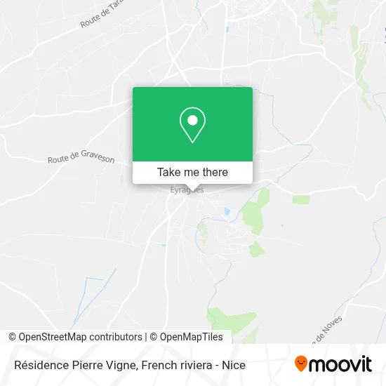Résidence Pierre Vigne map
