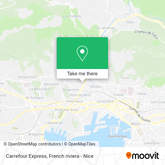 Carrefour Express map