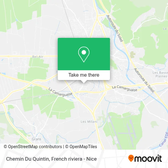 Chemin Du Quintin map