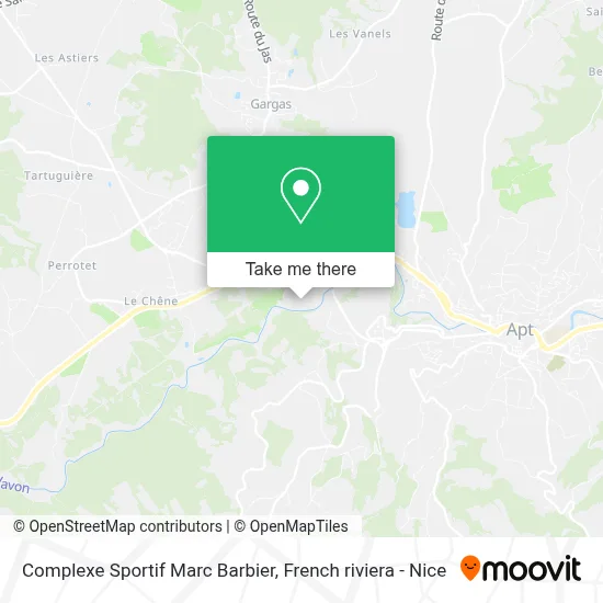 Complexe Sportif Marc Barbier map