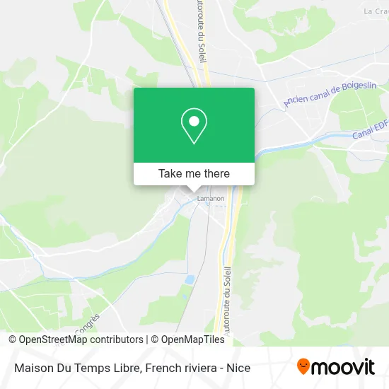 Maison Du Temps Libre map
