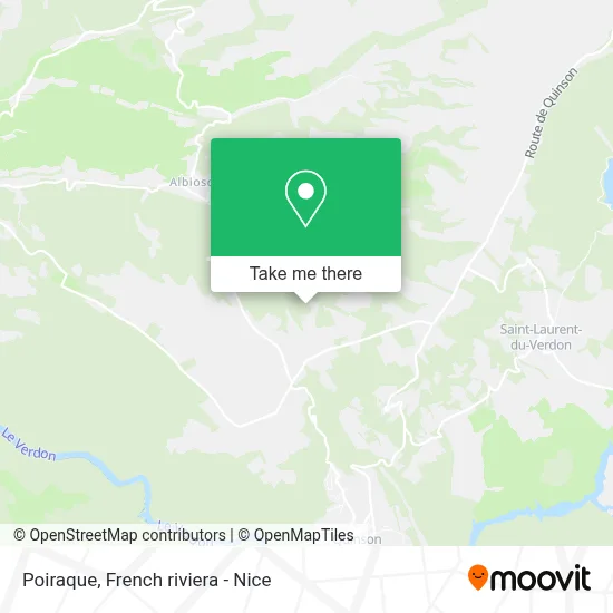 Poiraque map