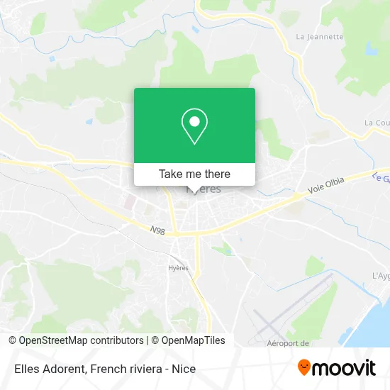 Elles Adorent map