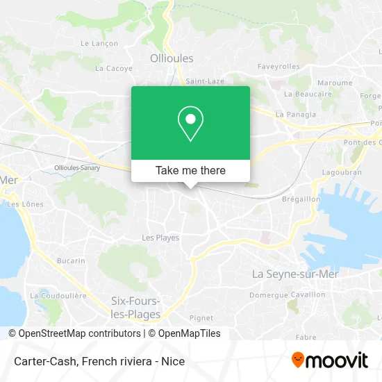 Carter-Cash map