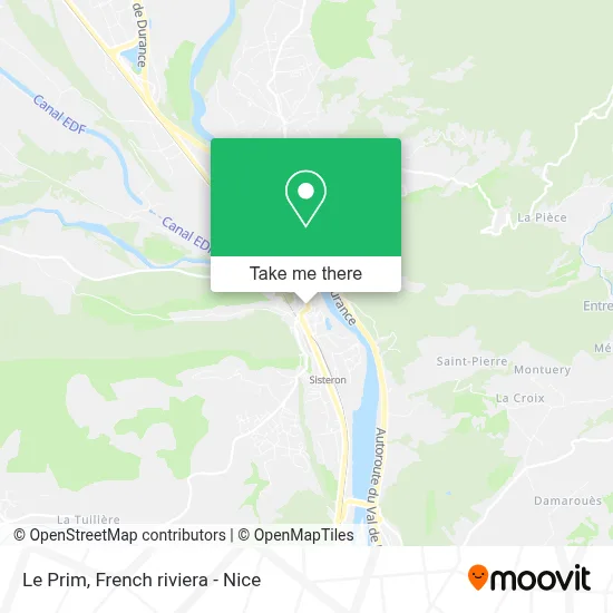 Le Prim map