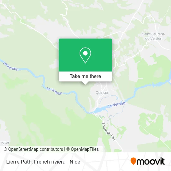 Chemin Du Lierre map