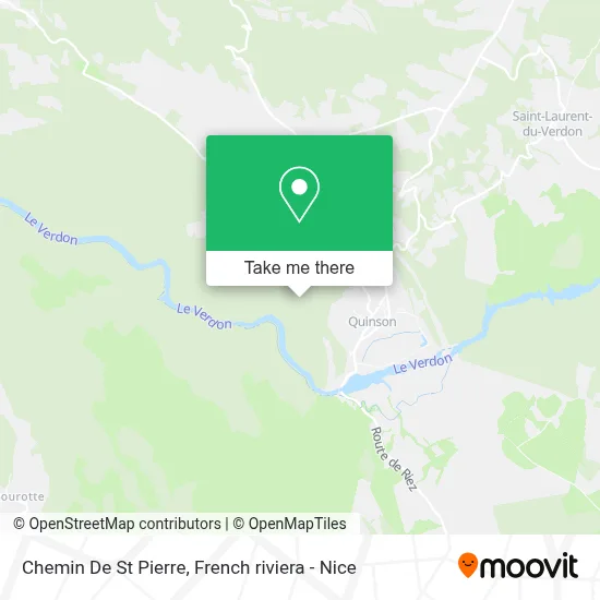 Chemin De St Pierre map