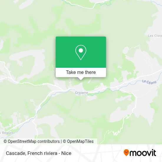 Cascade map
