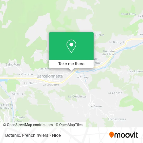 Mapa Botanic