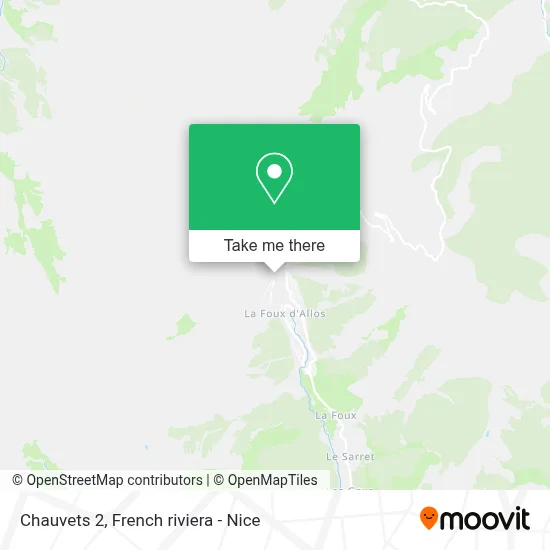 Chauvets 2 map