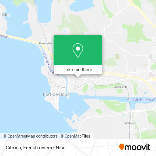 Citroën map