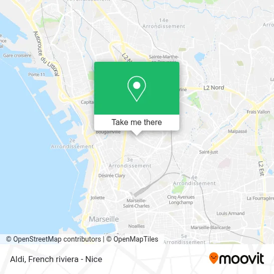 Aldi map