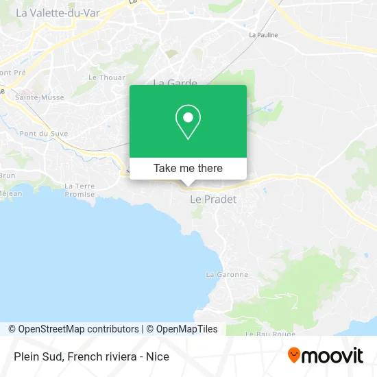 Plein Sud map
