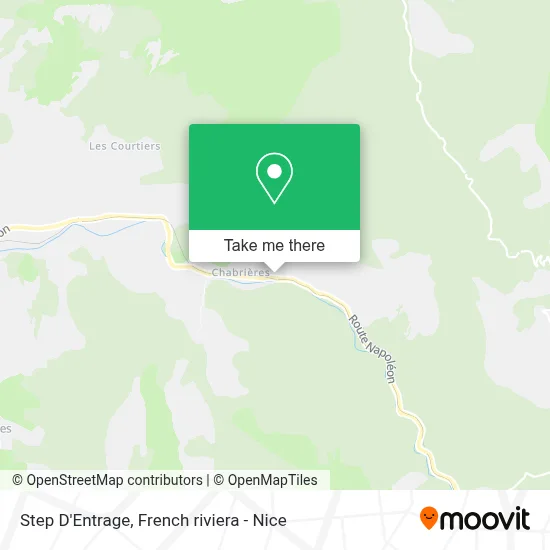 Mapa Step D'Entrage