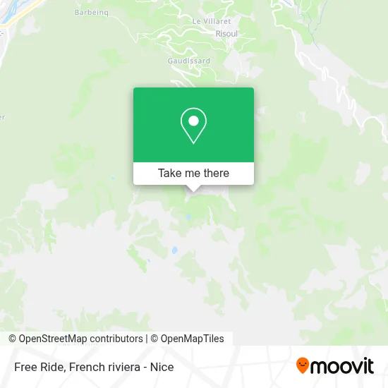 Free Ride map