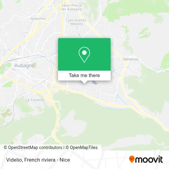 Videlio map