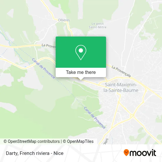 Mapa Darty