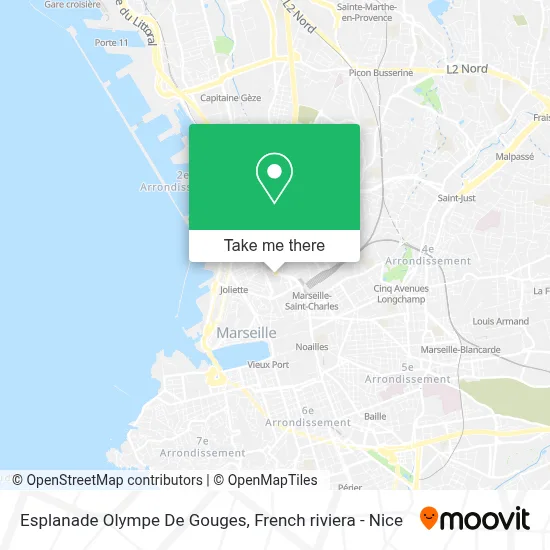 Esplanade Olympe De Gouges map