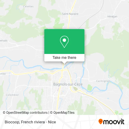 Biocoop map