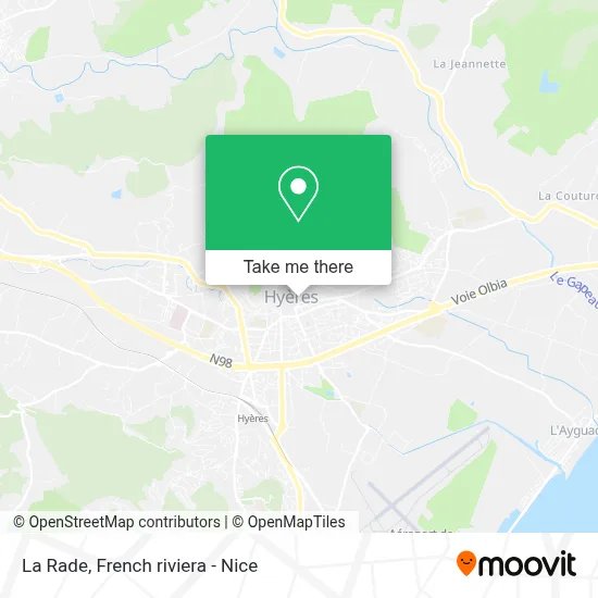 La Rade map