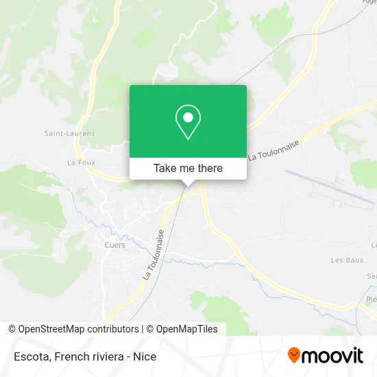 Escota map
