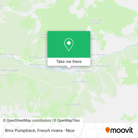 Bmx Pumptrack map
