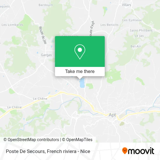 Poste De Secours map