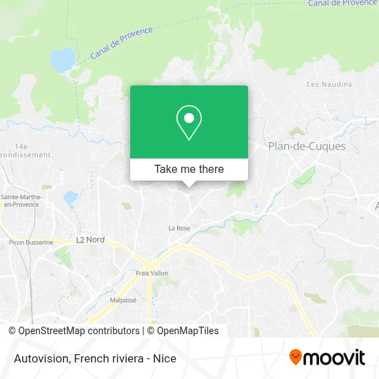 Autovision map