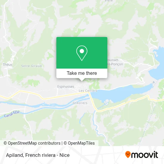 Apiland map