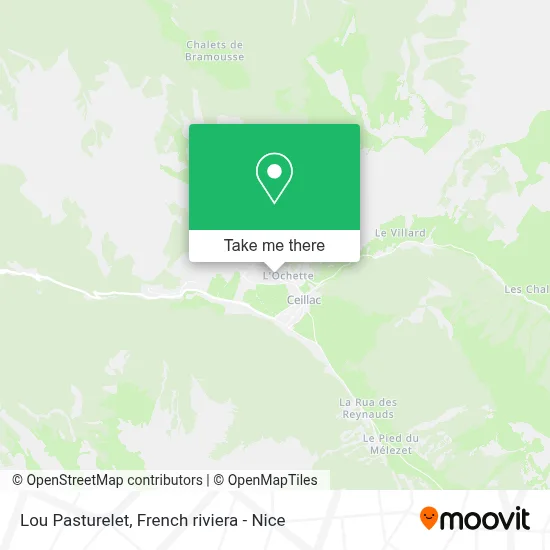 Lou Pasturelet map