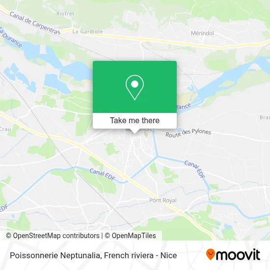 Poissonnerie Neptunalia map