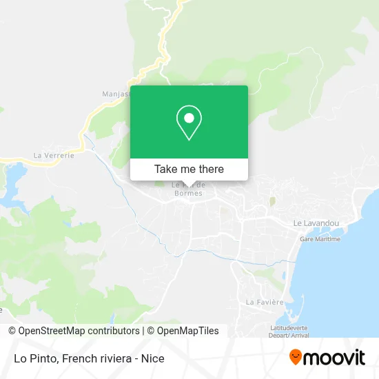 Lo Pinto map