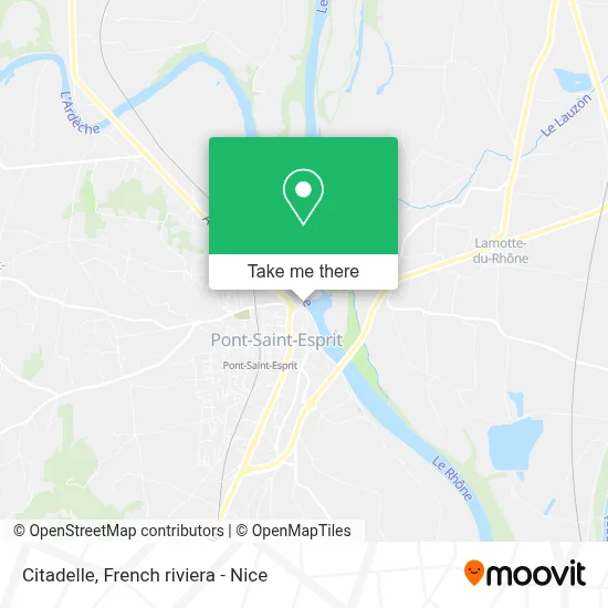 Citadelle map