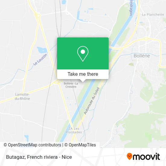 Butagaz map
