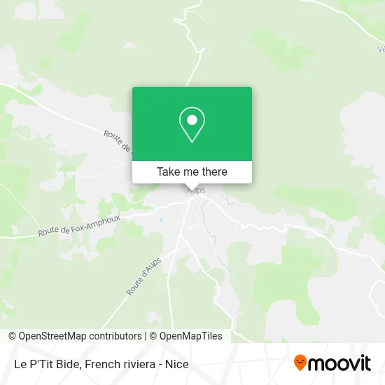 Le P'Tit Bide map
