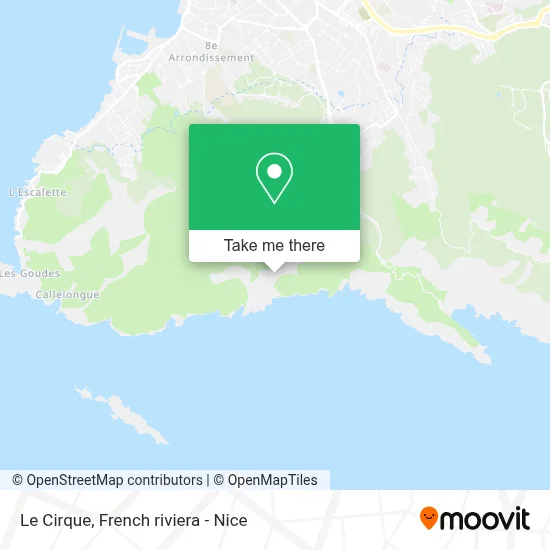 Le Cirque map