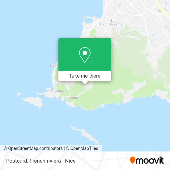 Carte Postale map