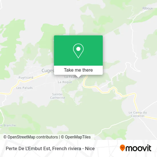 Perte De L'Embut Est map